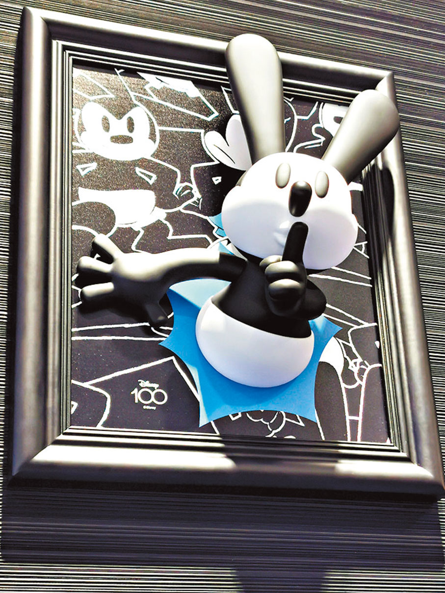 ◆幸運兔奧斯華叫你要安靜。