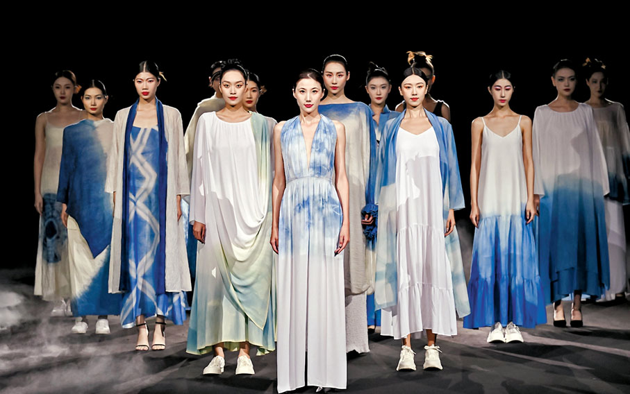 ◆「MOHUA墨話」非遺時裝秀