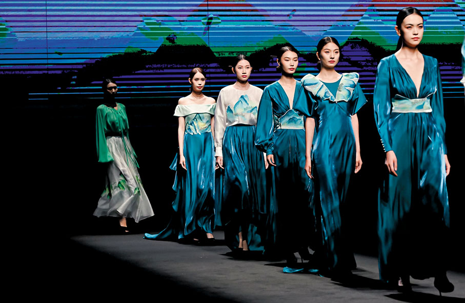 ◆KAISERIN鎧琪以「綠美中國」為創作主題