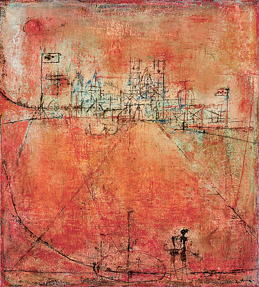 ◆《錫耶納廣場》，2020年趙善美女士捐贈，布面油畫，M+博物館藏，中國香港，1951，50x45.5cm