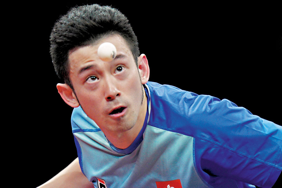 【專心致志】賽場上沒有常勝將軍，面對再強大的對手，如果足夠專注，就有機會迎來奇跡。相隔17年再為港乒奪得亞運男單獎牌，黃鎮廷晉身準決賽之路絕不輕鬆，16強賽及8強賽均打滿7局，而且多次在局數落後的情況下後來居上，沒有推至極限的專注，不可能在連場硬仗中笑到最後。