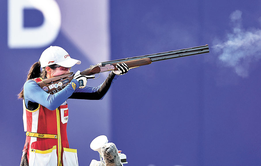 【江伊婷　中國，射擊】在飛碟女子雙向個人項目角逐中，中國隊的19歲小將江伊婷奪金，拿下中國飛碟射擊隊自2010年廣州亞運會以來獲得的首面亞運會該項目個人金牌。要知道，這是江伊婷首次參加亞運會這樣的綜合性國際賽事，作為中國飛碟射擊近年來冉冉升起的一顆新星，她用實力表現回饋了萬千期待。