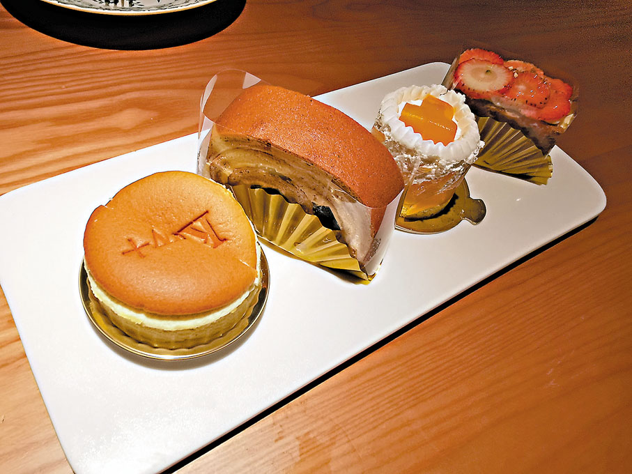 ◆4款不同味的蛋糕都很受歡迎