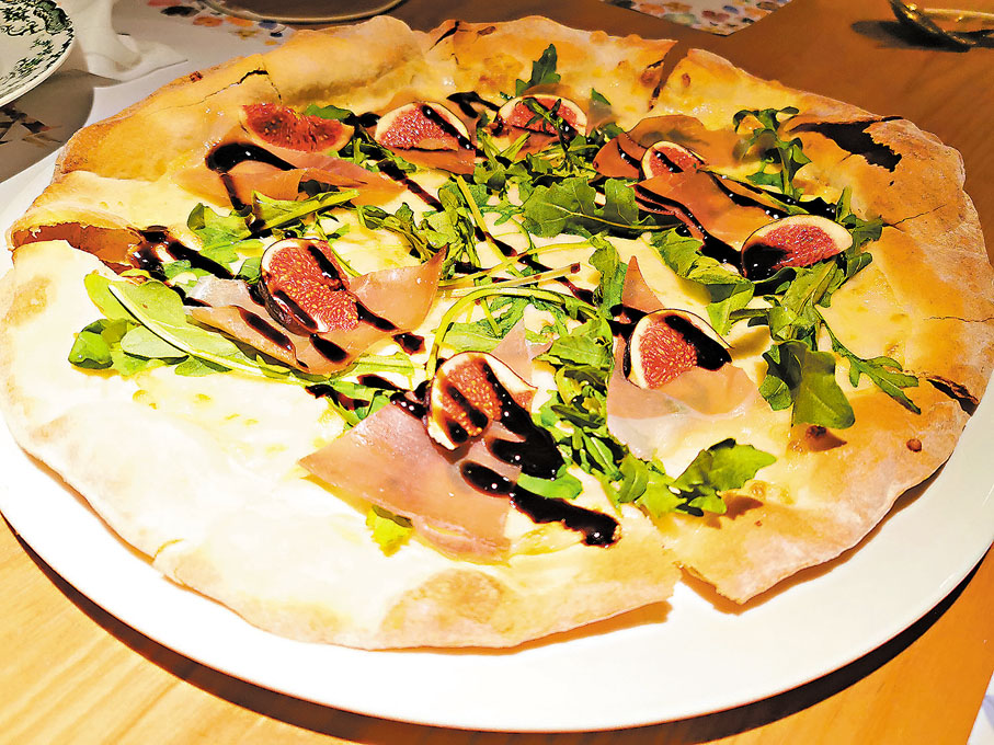 ◆無花果巴馬火腿pizza