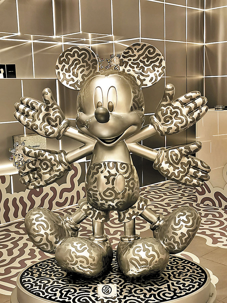 ◆Mr Doodle雪天使米奇