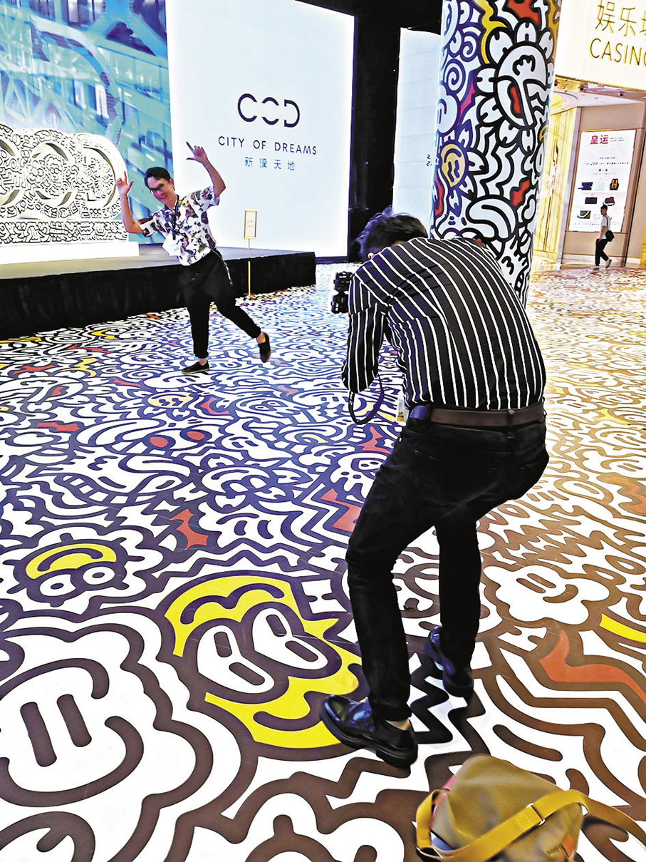 ◆遊客打卡塗鴉殿堂