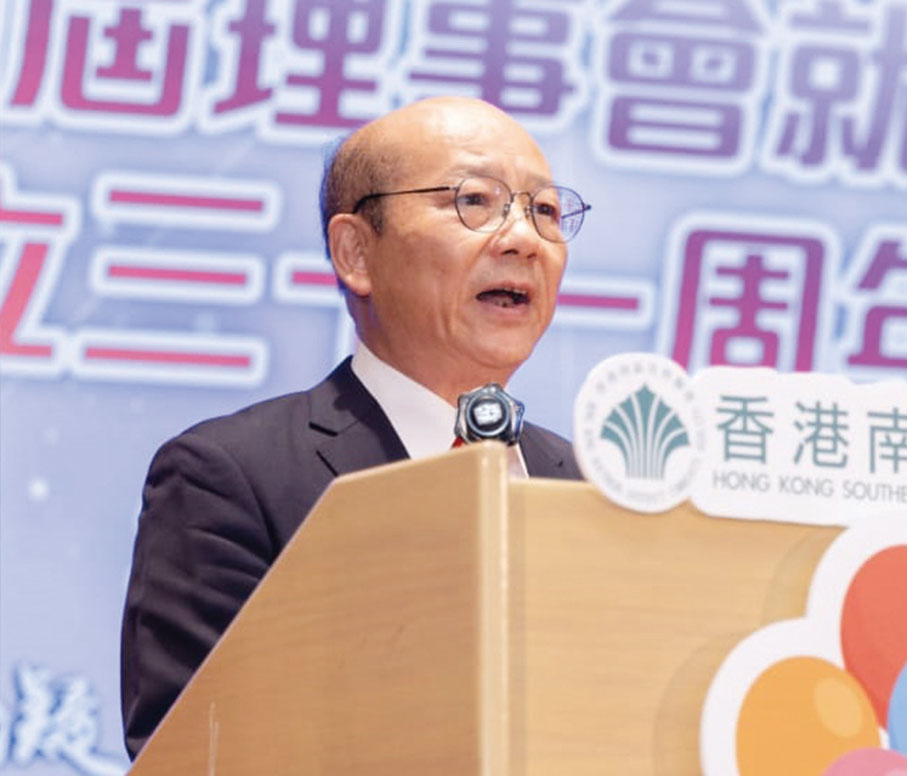 ◆ 陳南坡致辭。