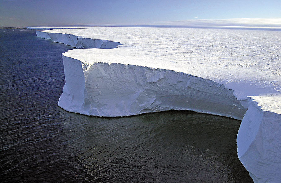 ◆ 在冰河時期東非亦有經歷幾次旱災，當時正好都有大組的冰山流進大西洋北部。 網上圖片