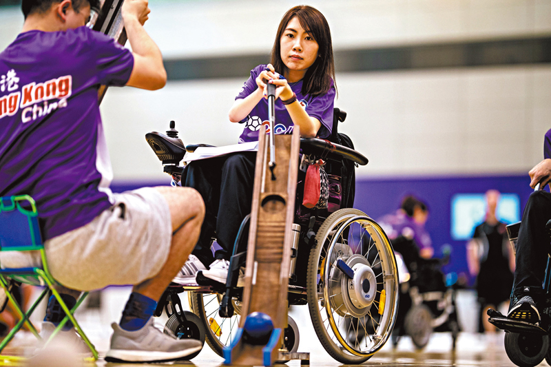 ◆何宛淇比賽過程。 主辦方供圖
