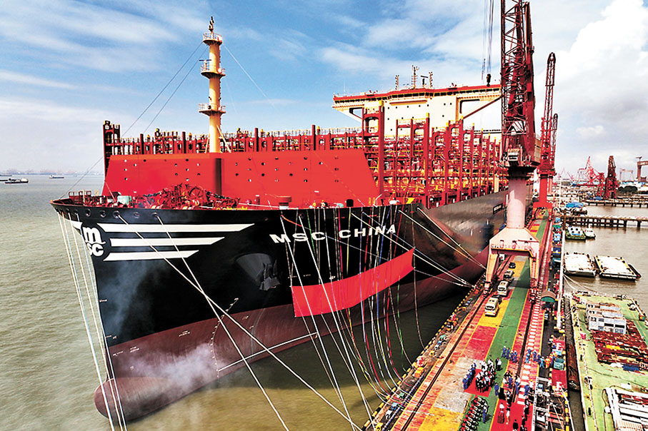 ◆「地中海·中國」號。網上圖片