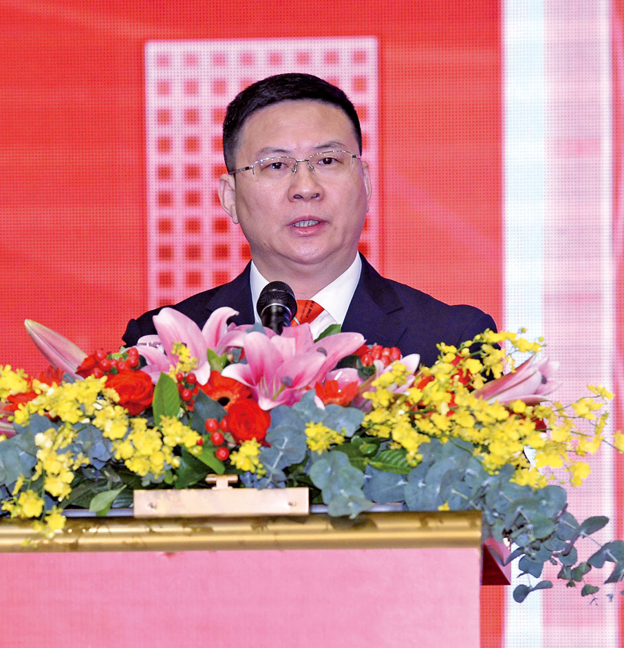 ◆莫士龍致辭。