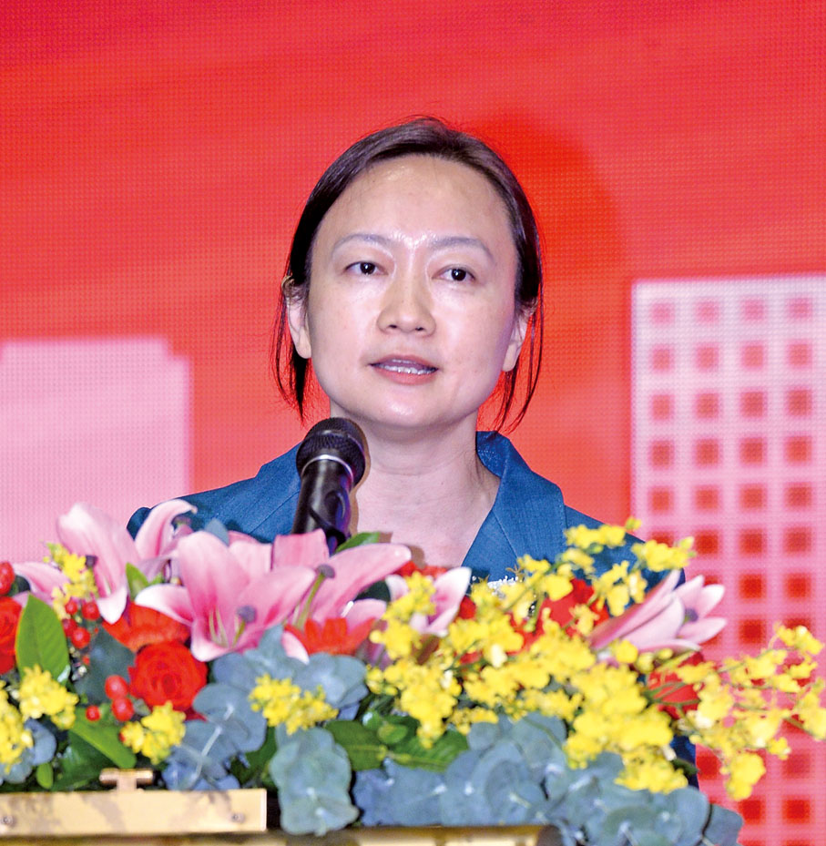 ◆李志娜致辭。