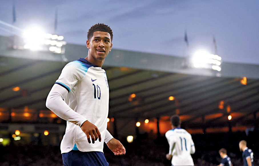 ◆比寧咸轉會皇馬後更見神勇。  資料圖片