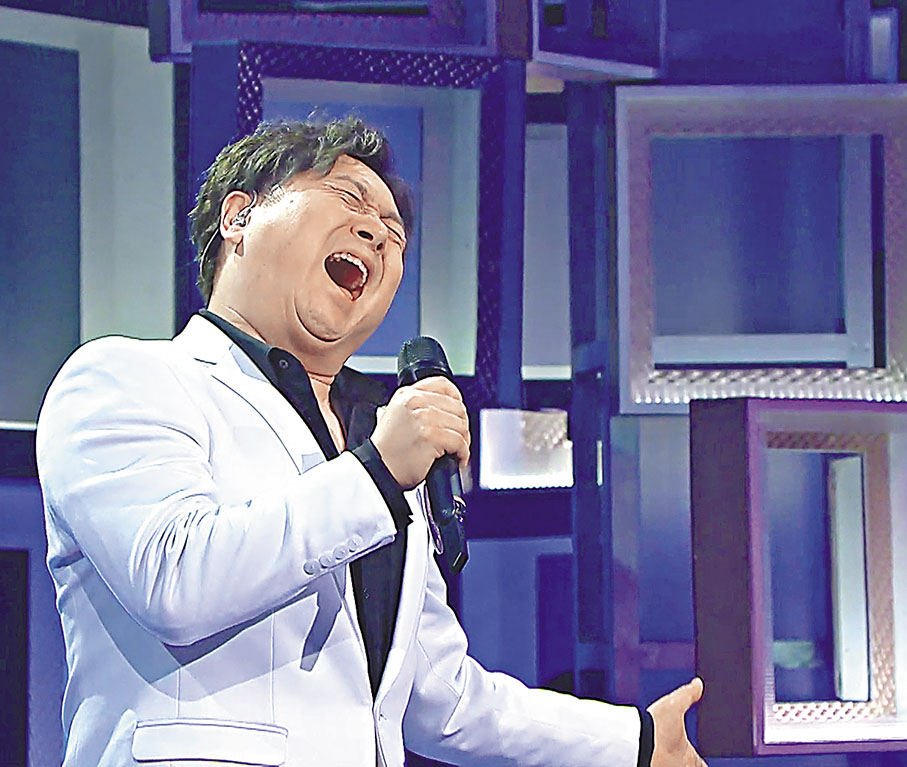 ◆吳萊邨突然飆高音嚇到大家震一震。