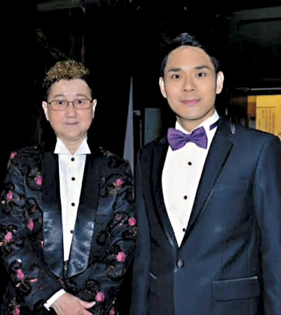 ◆頌伶薈搞手葉昭嫦與梁兆明多年來合作愉快。