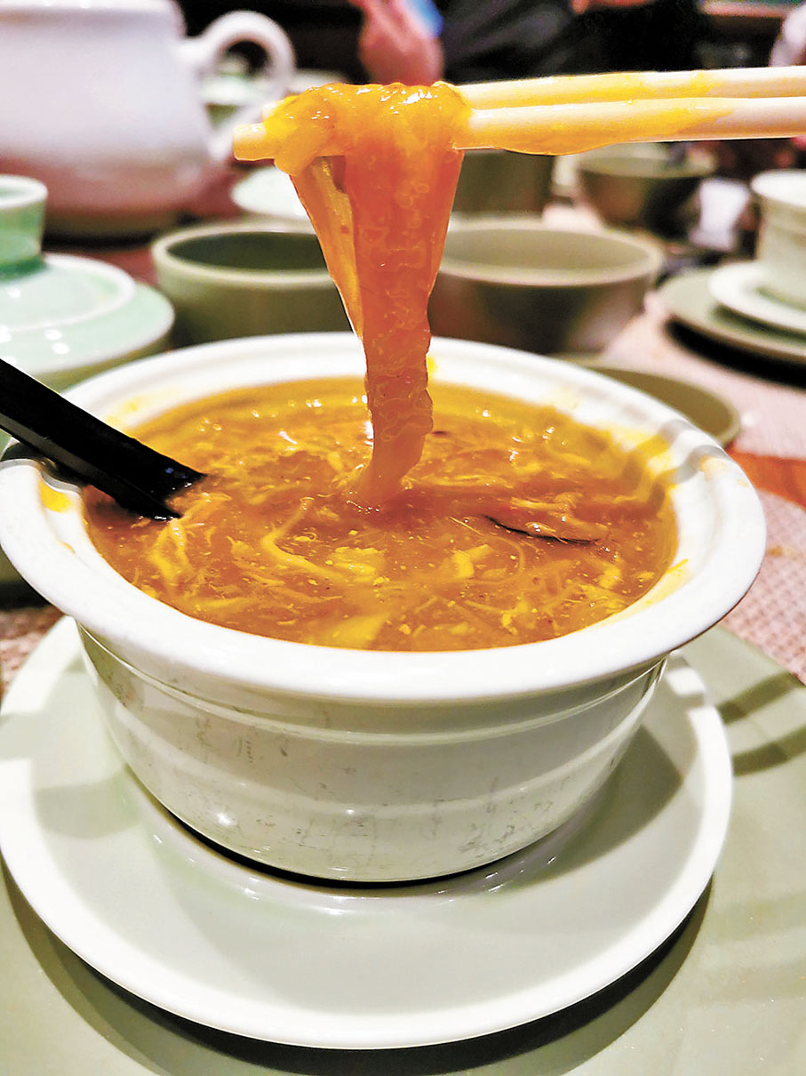 ◆家上海的蟹宴淮安蟹粉三絲翅