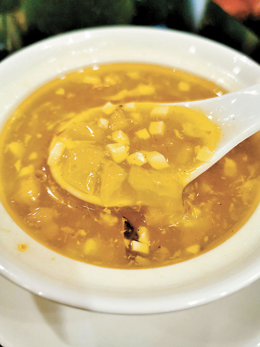 ◆蟹黃魚肚豆腐羹