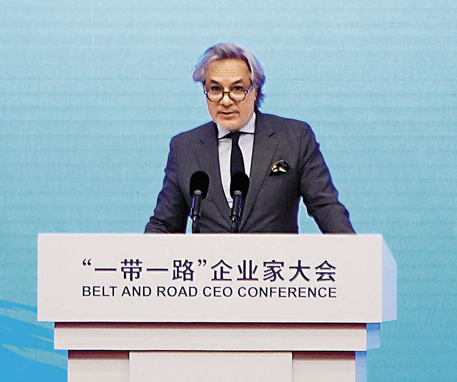 ◆香港夏利里拉酒店集團主席及行政總裁夏雅朗（Aron Harilela）。 彭博社