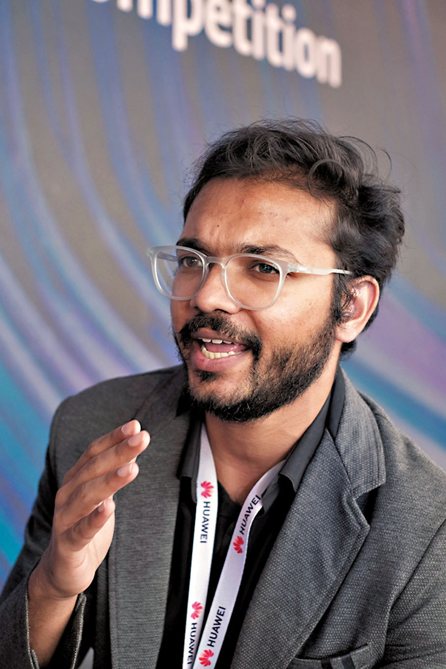 ◆Midas Analytics資料工程師Anirudh Agarwal認為,香港的創業生態系統實際上是非常有活力。記者黎梓田 攝