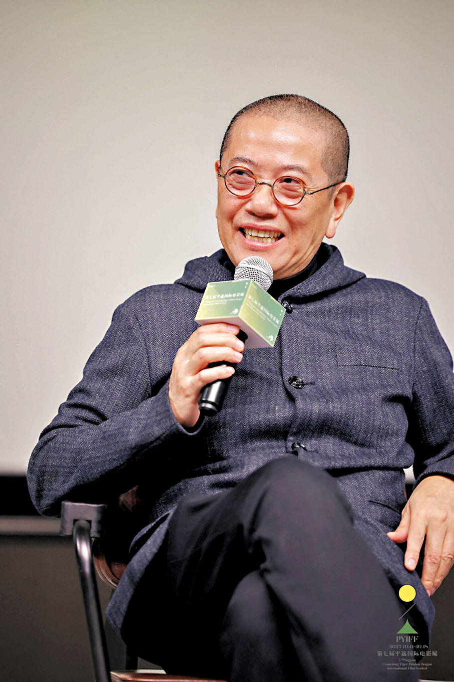 ◆陳丹青回答現場提問。