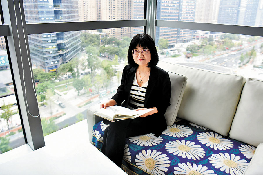 ◆全球華語科幻星雲獎創始人之一楊楓。中新社