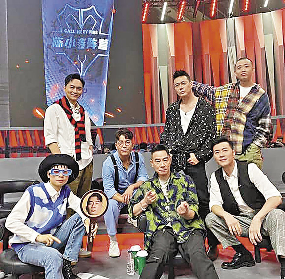 ◆梁漢文與陳小春、張智霖等港星參加大熱綜藝《披荊斬棘的哥哥》。