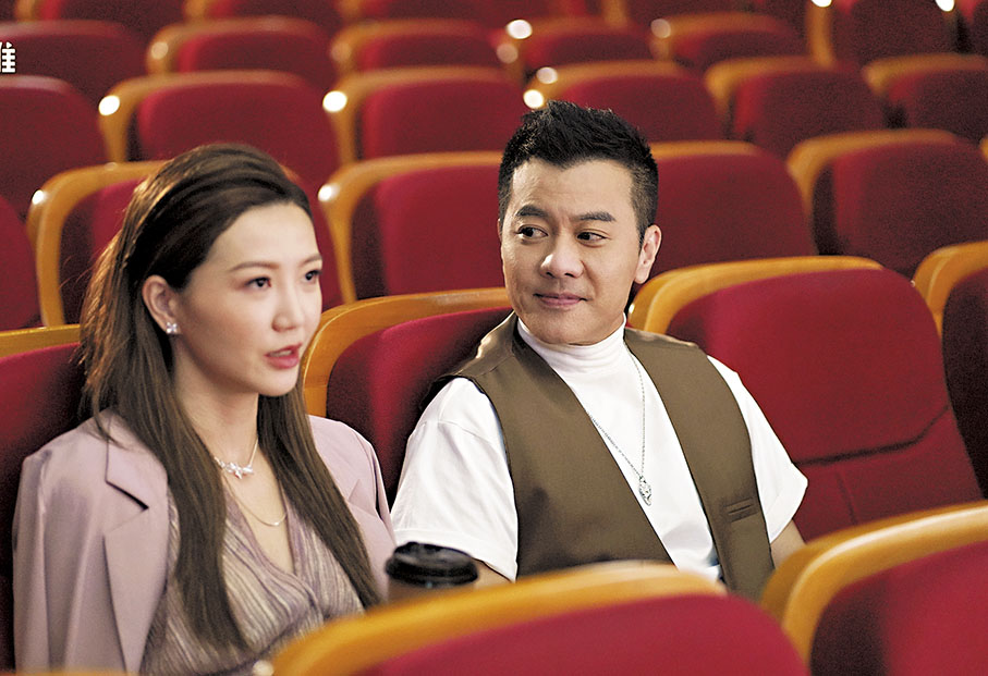 ◆梁漢文指與吳若希合作有火花。