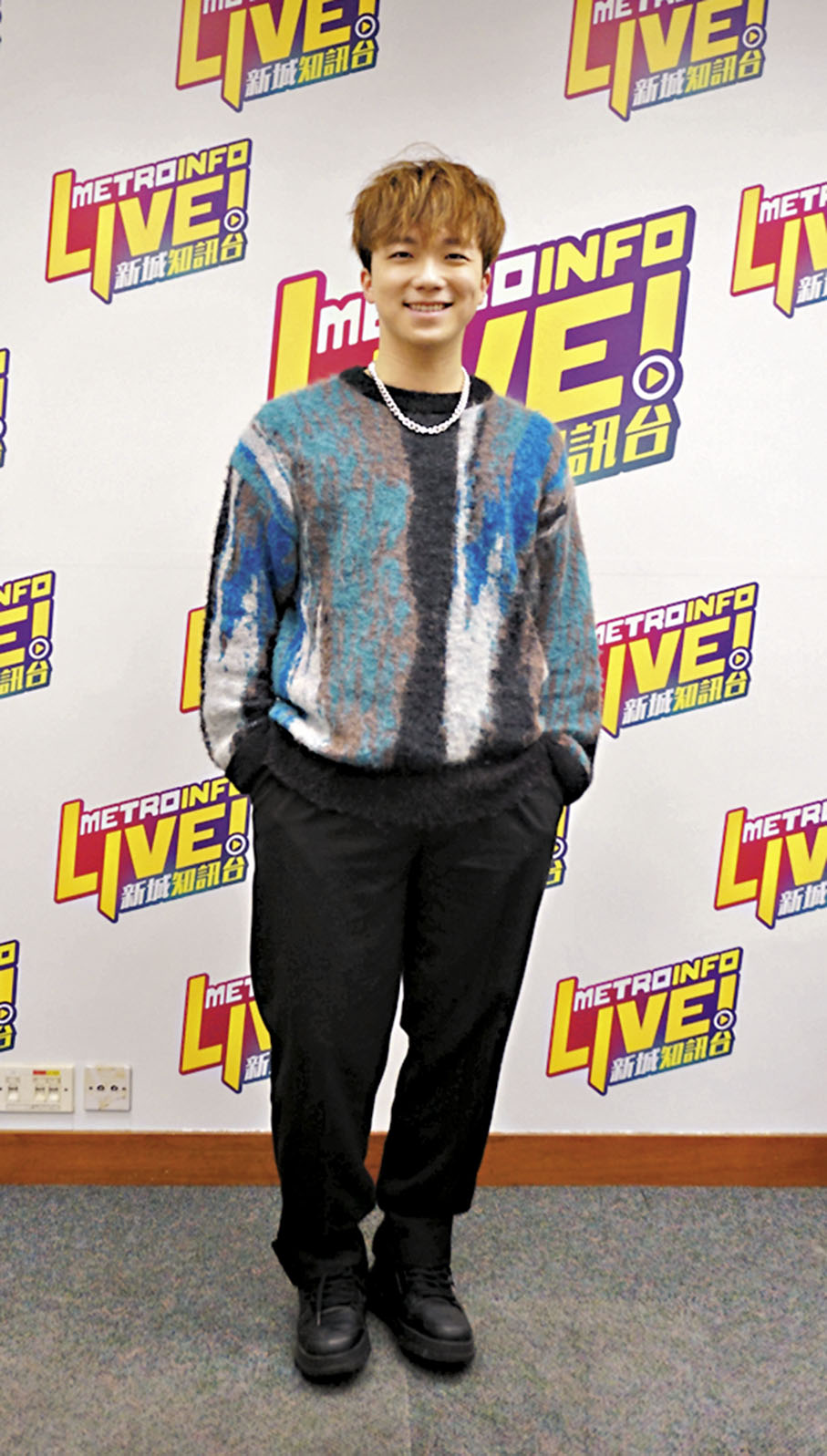 ◆何晉樂指其實自己性格內斂。