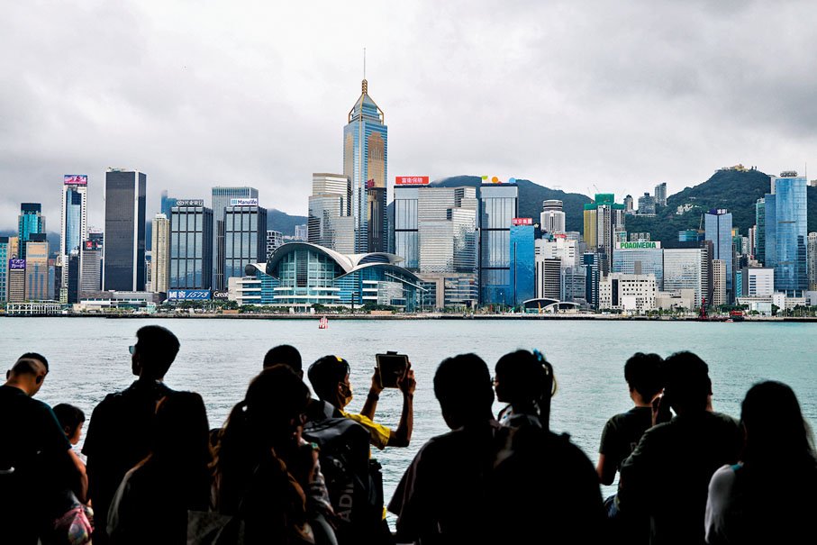 ◆新一份施政報告提出多項推動香港成為國際創新科技中心願景、落實《香港創新科技發展藍圖》的措施。 中通社