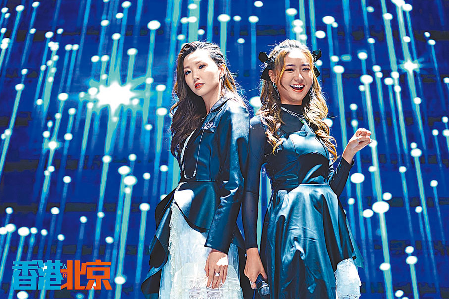 ◆吳若希同戴祖儀合體獻聲，黑雙煞，勁型格。