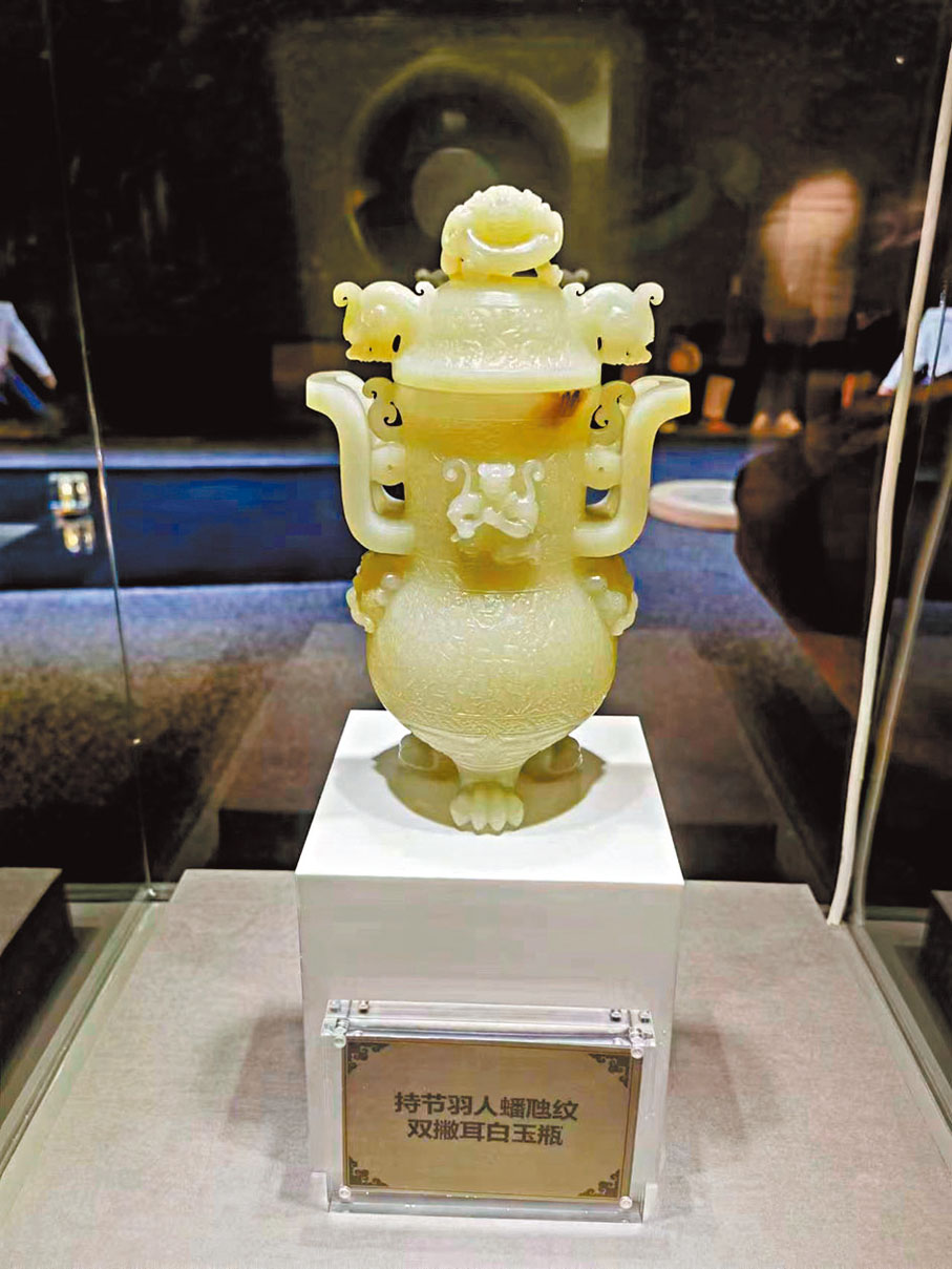 ◆展覽展出眾多玉飾珍品。