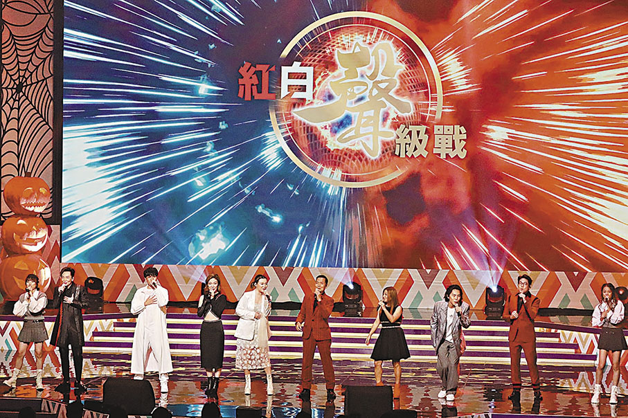 ◆《中年好聲音》歌手及《聲夢傳奇 2》畢業生以歌聲炒熱氣氛。