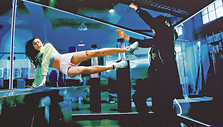 ◆新劇預告片晒出劉穎鏇的好身手。