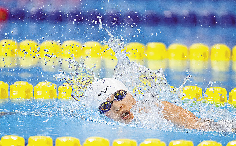 ◆徐佳玲以6枚金牌佔據選手金牌數次席。 新華社