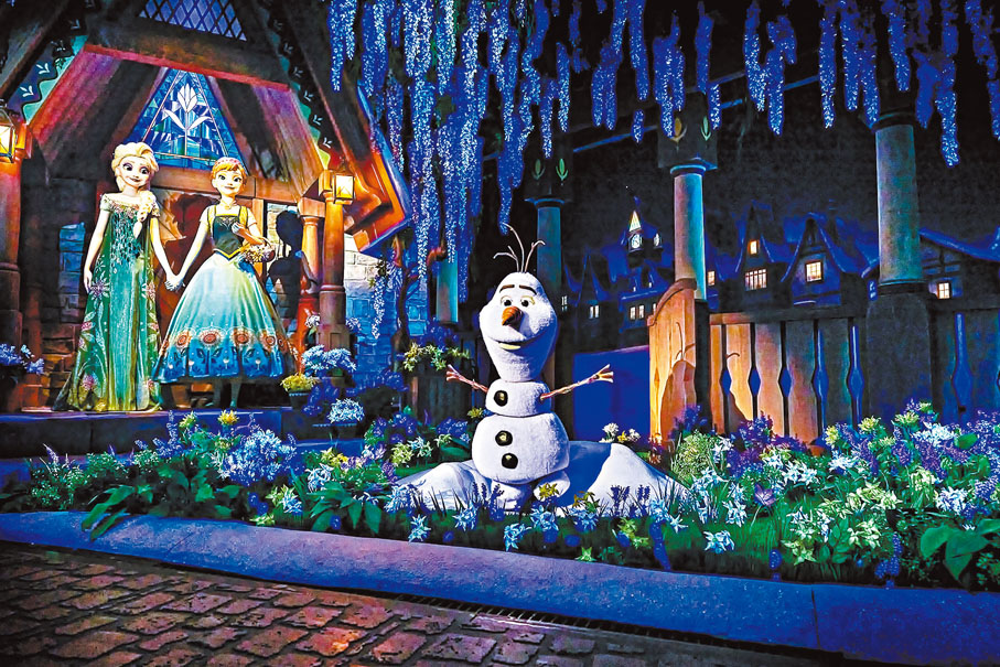 ◆來見證雪寶與兩姐妹的友情