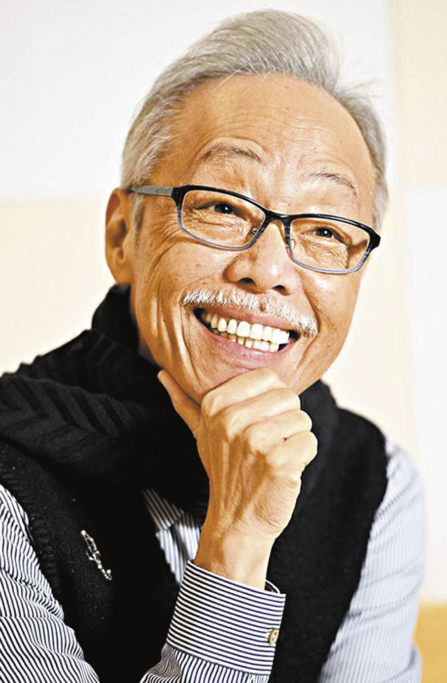 ◆一直以音樂積極促進中日友好的谷村新司。作者供圖