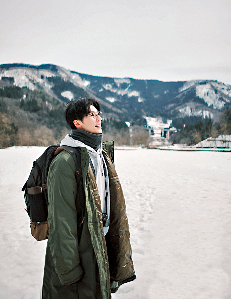 ◆戲中許光漢相隔18年飛到日本，踏上與初戀重逢的旅程。