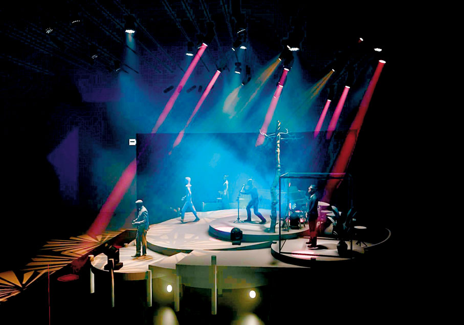 ◆舞台設計曝光。