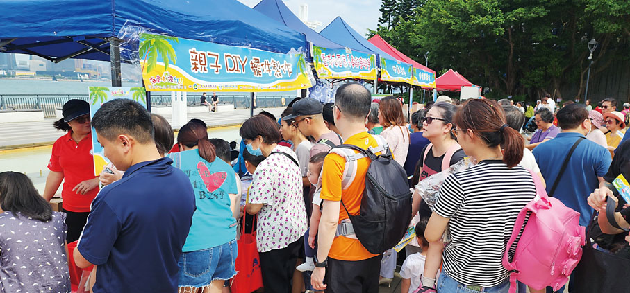 ◆嘉年華吸引大批市民。