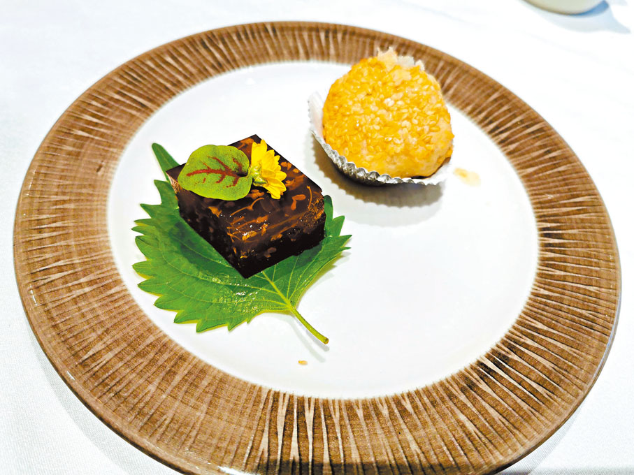 ◆甜品　黃橋燒餅大紅袍茶皇糕