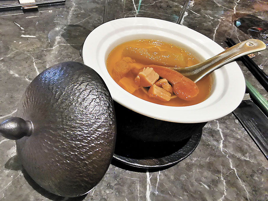 ◆靜岡蜜瓜珍珠肉燉湯