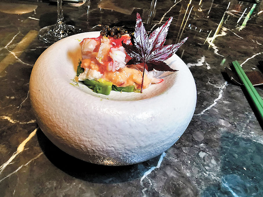 ◆牛油果柚子皇帝蟹他他