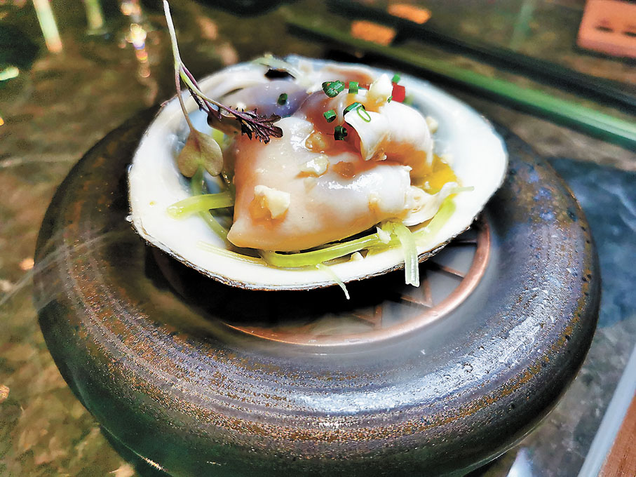 ◆北寄貝沙薑漬