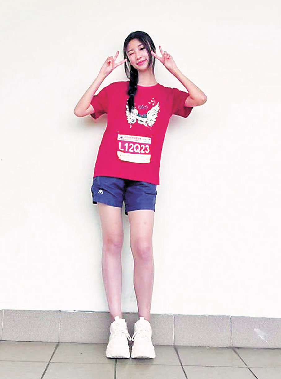 ◆詹天文對中學生涯有點留戀。