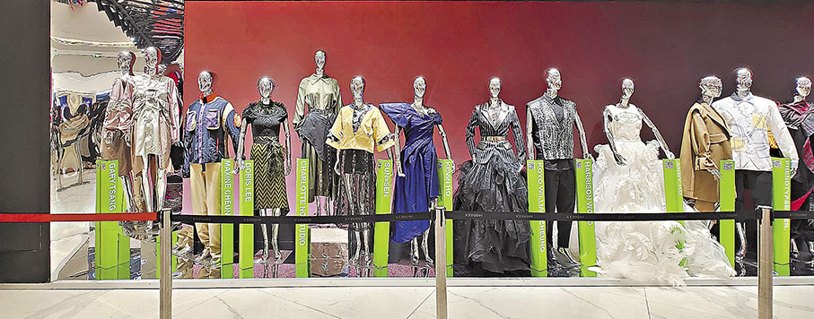 ◆香港時裝成為曼谷購物中心內的風景線。