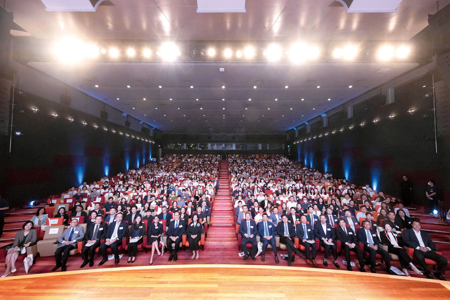 ◆「大灣區青年發展論壇2023」全場大合照。 