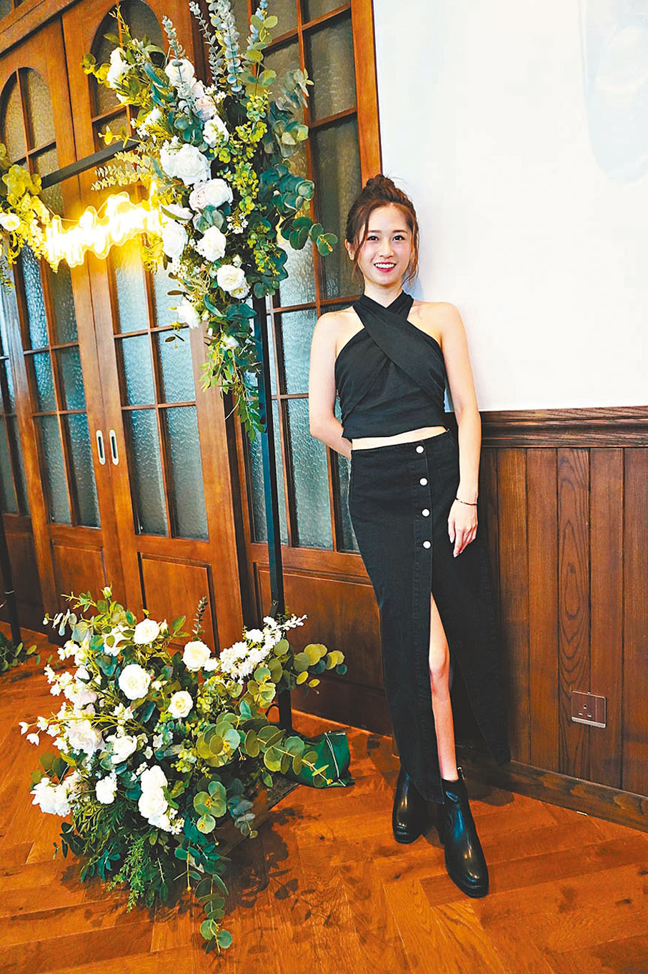 ◆倪嘉雯越努力越幸運。