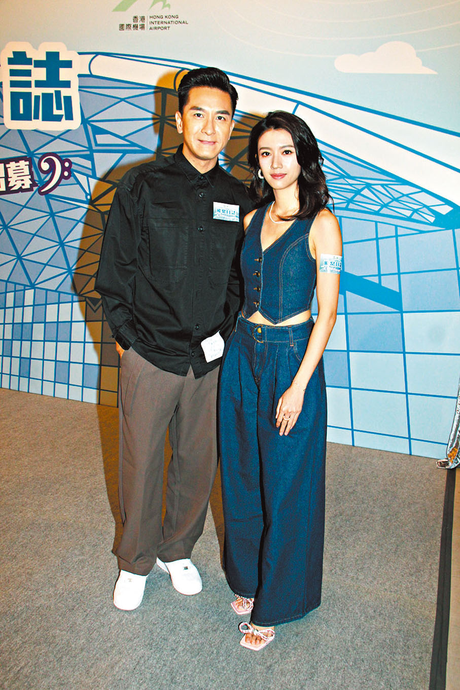 ◆馬明與蔡思貝分享拍攝時的點滴。