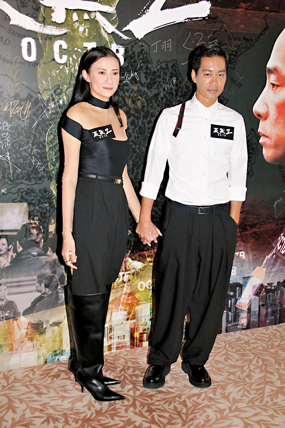 ◆黃依汶嗌與小龍夫妻檔拍劇冇新鮮感。