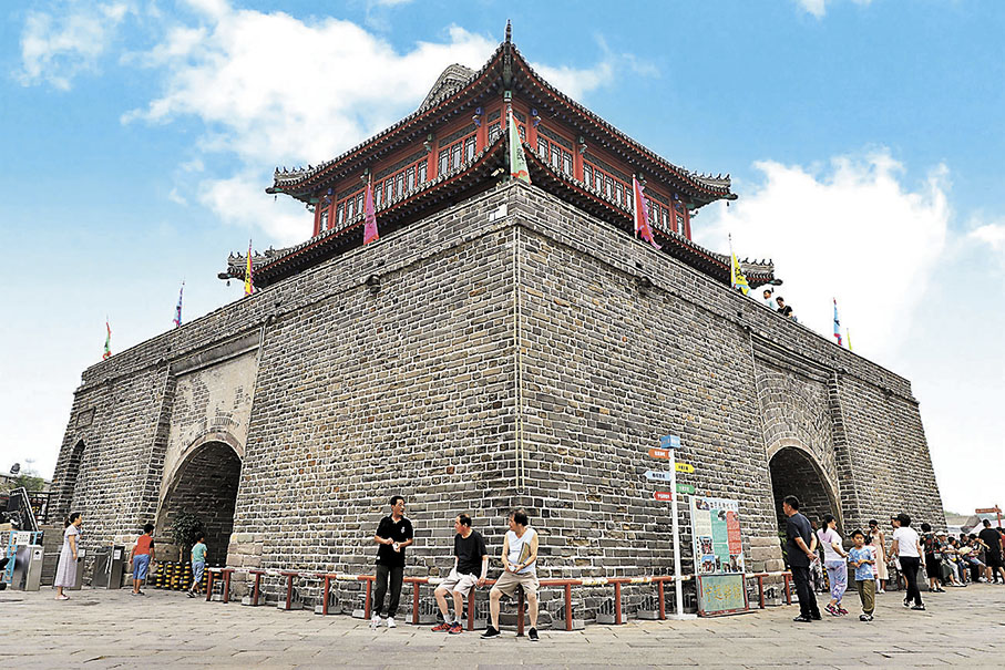 ◆興城古城鐘鼓樓。